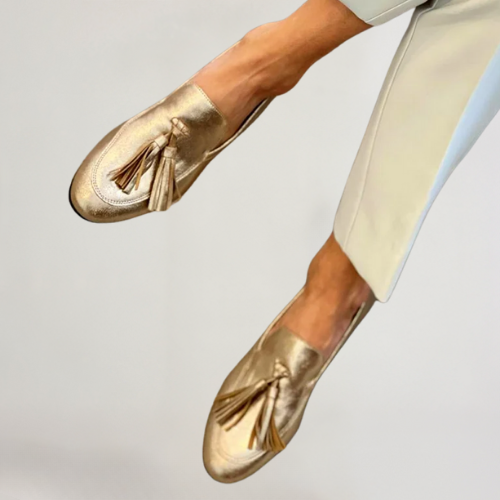 Aurelia | Mokassins Premium Mit Glitzer
