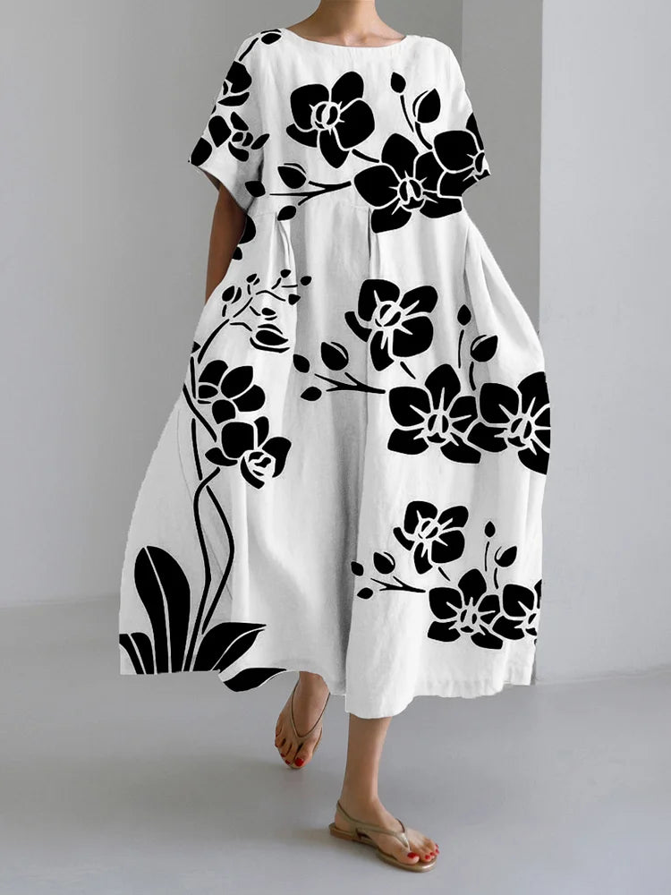 Jennifer | Premium Floral Kleid