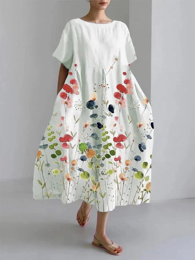 Amelia | Premium Floral Kleid