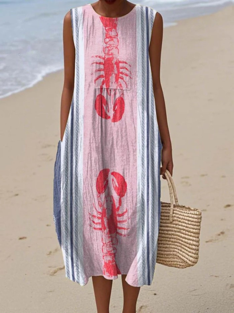 Kelly | Kunstvolles Strandkleid