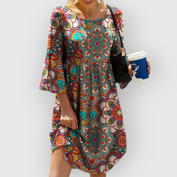 SYBELLA | Bohemian Print Kleid