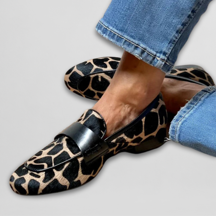 Mabel | Loafer mit Tierdruck