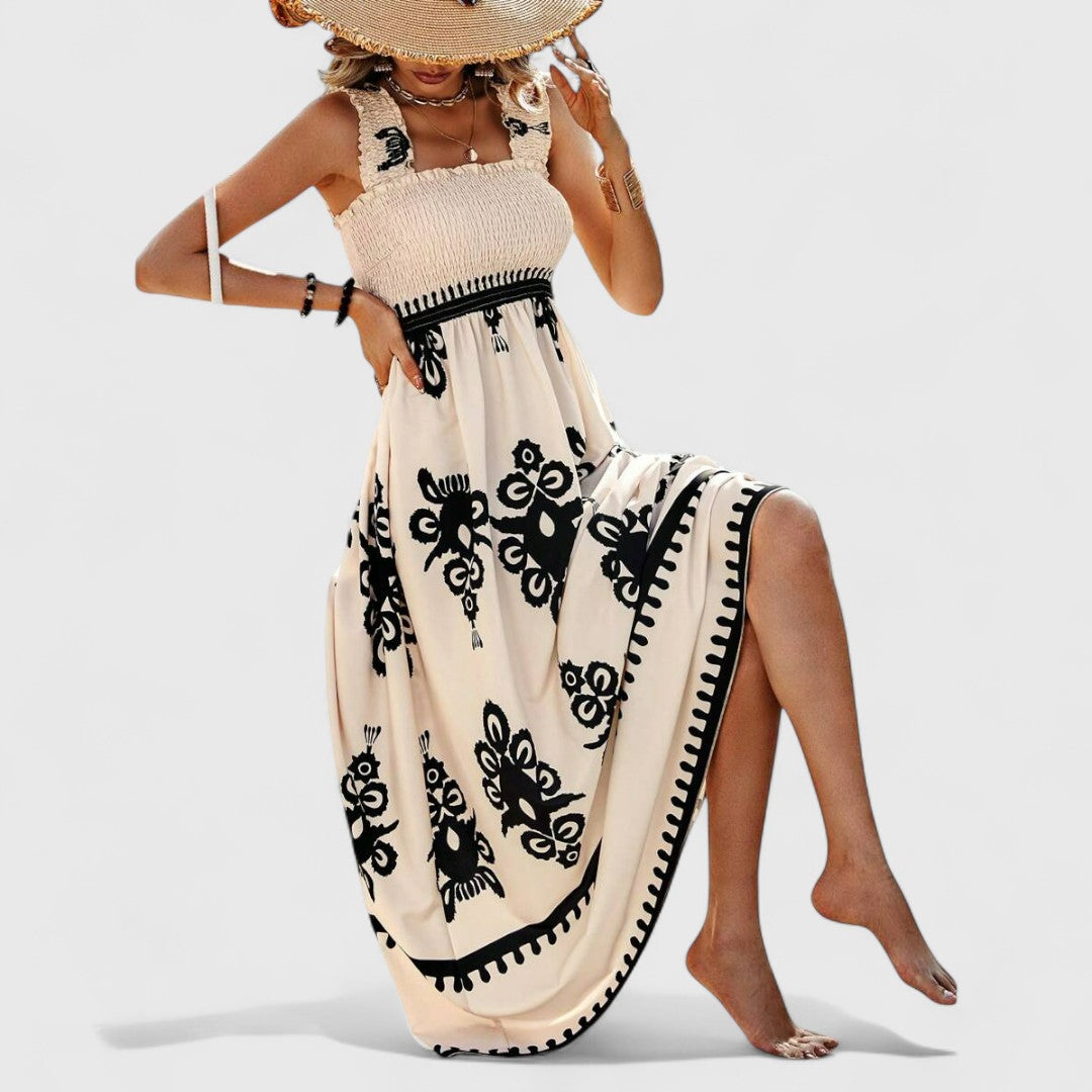Anne | Langes Boho-Kleid