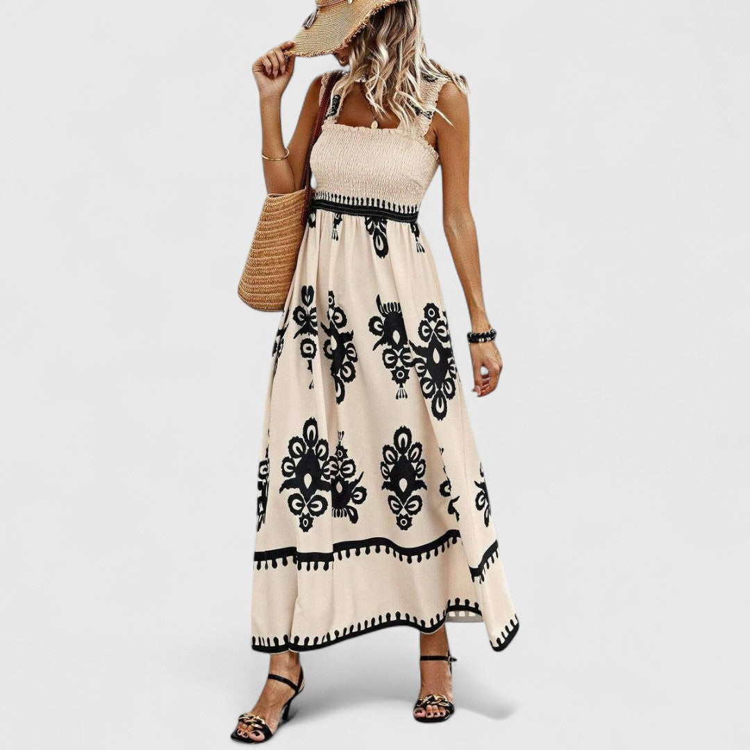 Anne | Langes Boho-Kleid