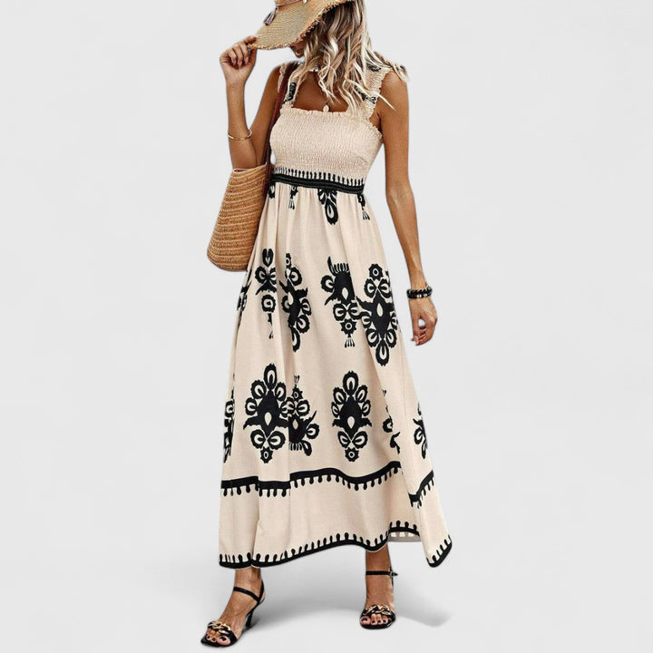 Anne | Langes Boho-Kleid
