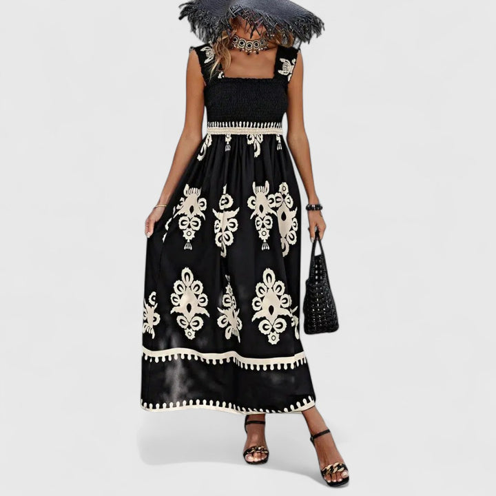 Anne | Langes Boho-Kleid