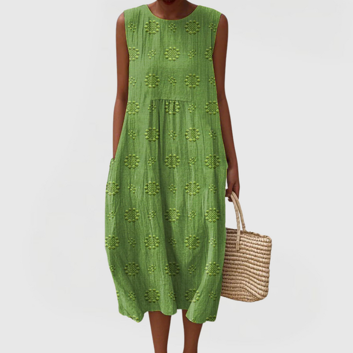 Teresa | Elegantes Kleid mit Taschen