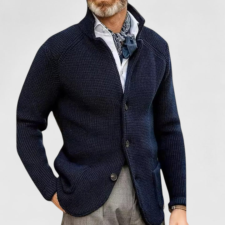 James | Geknöpfte Strickjacke
