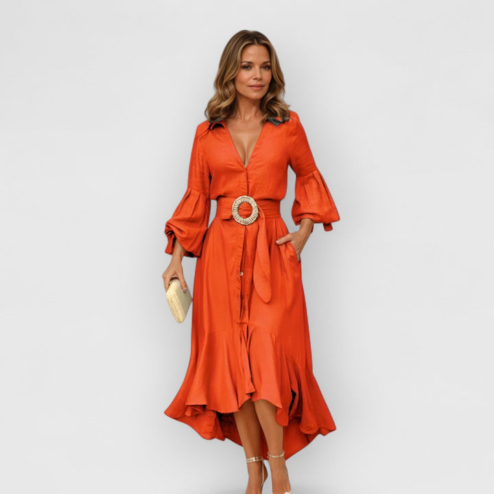 Claire | Sommerkleid mit Puffärmeln