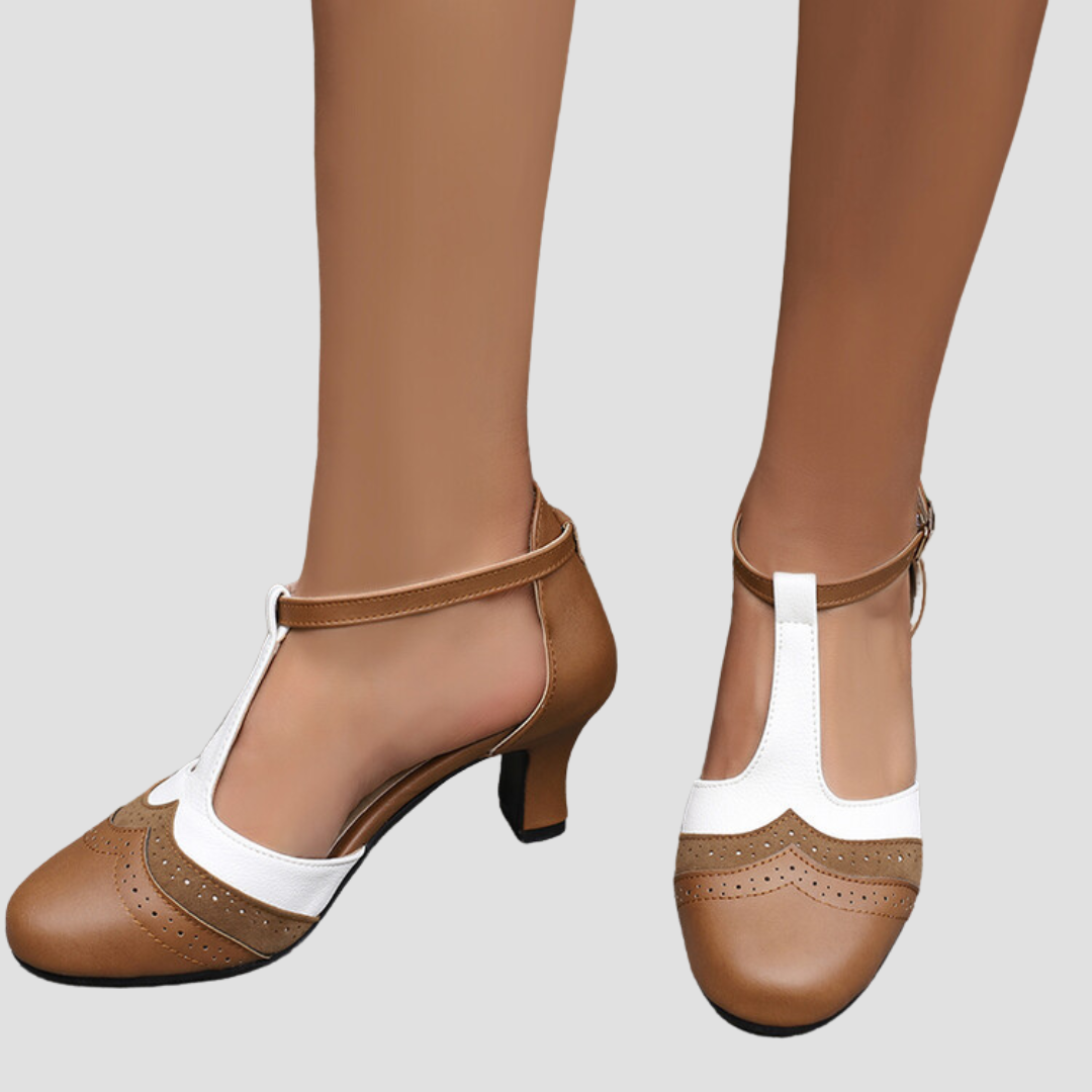 NATASHA | Orthopädische Vintage-Heels mit Stil