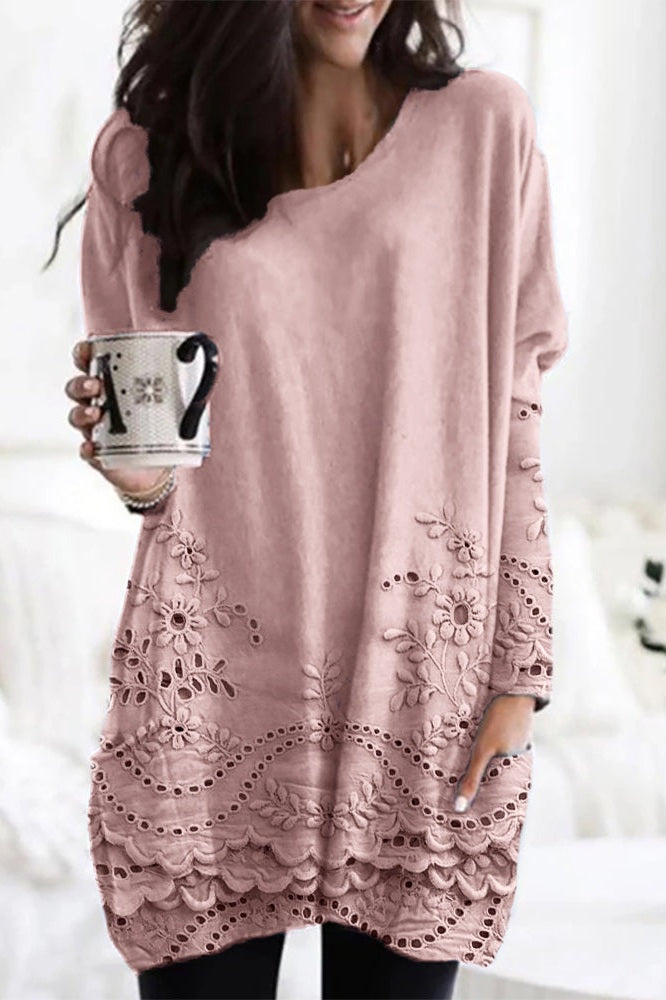 Lena |  Floral Vintage Blouse