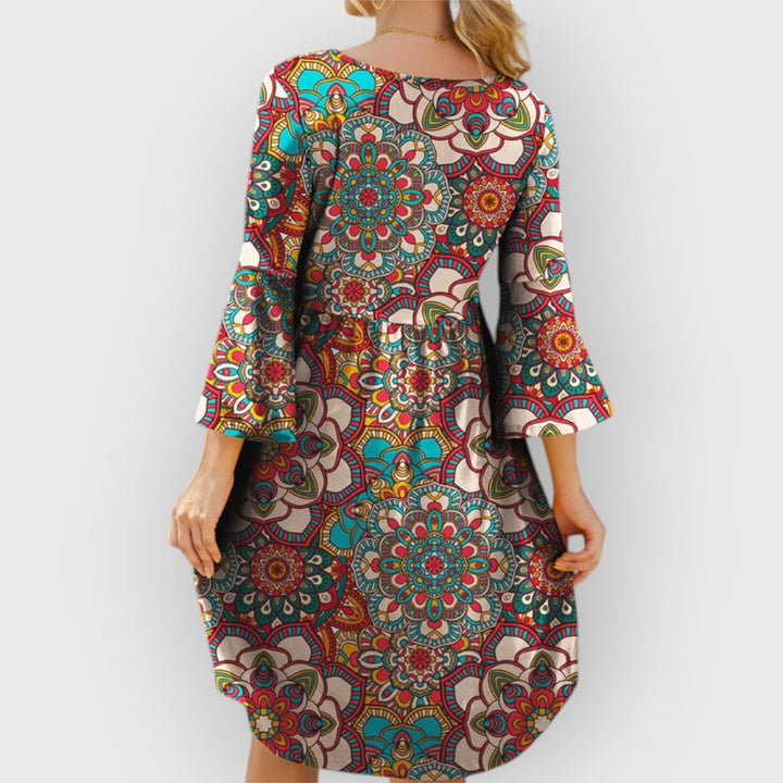 SYBELLA | Bohemian Print Kleid