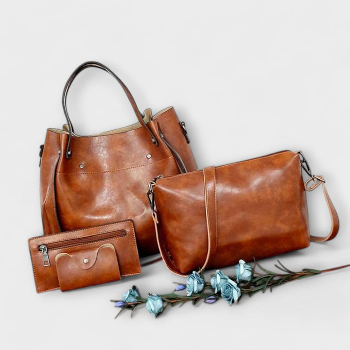 Montanna | 4-teiliges Vintage-Taschen-Set