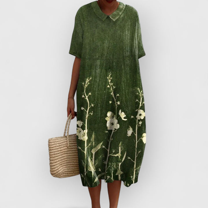 Marcia | Premium Blumenkleid Lang