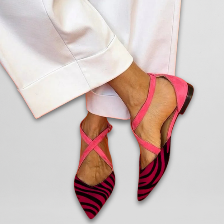 Isla | Ballerinas mit Riemchen