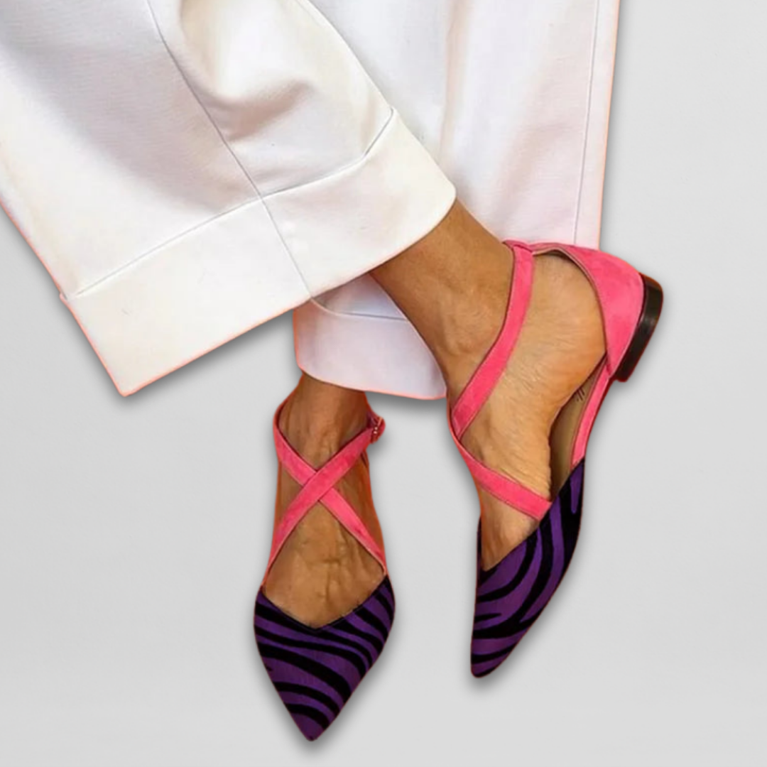 Isla | Ballerinas mit Riemchen