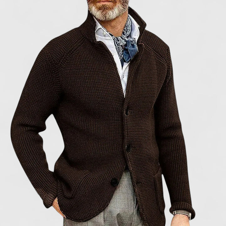 James | Geknöpfte Strickjacke