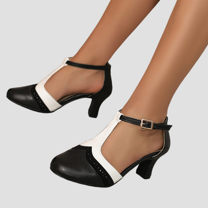 NATASHA | Orthopädische Vintage-Heels mit Stil