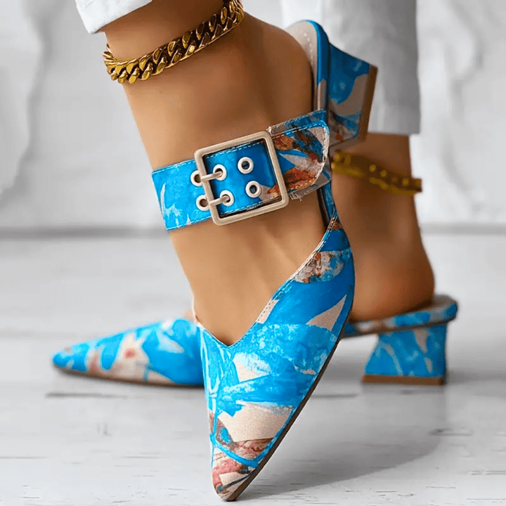 BELLO | Orthopädische Farbakzent-Heels für Damen