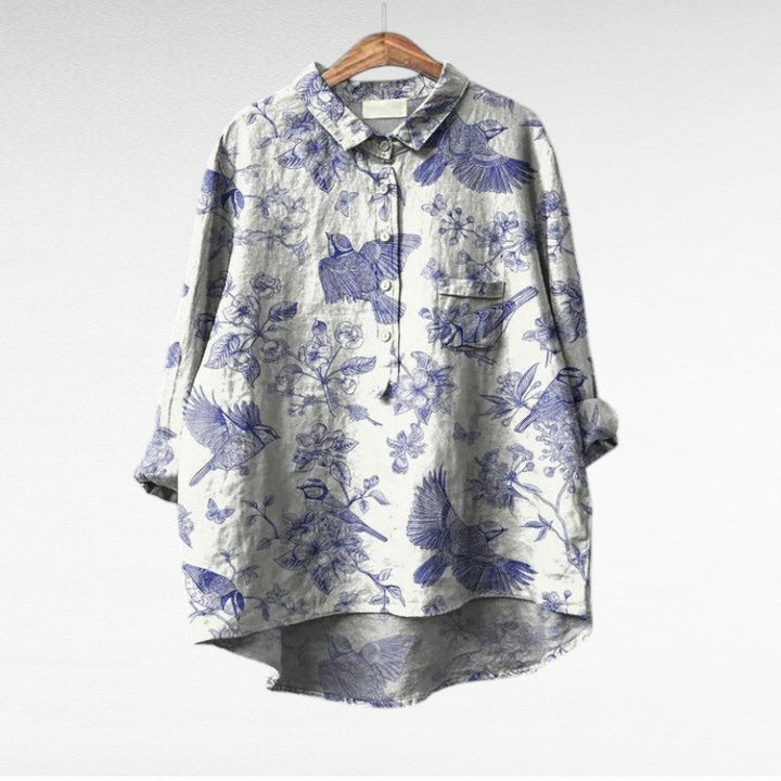 Melania | Leichte Bluse aus Premium-Materialien