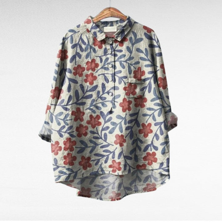 Melania | Leichte Bluse aus Premium-Materialien