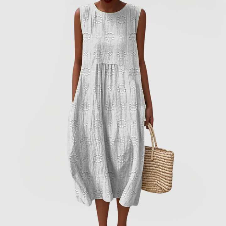 Teresa | Elegantes Kleid mit Taschen