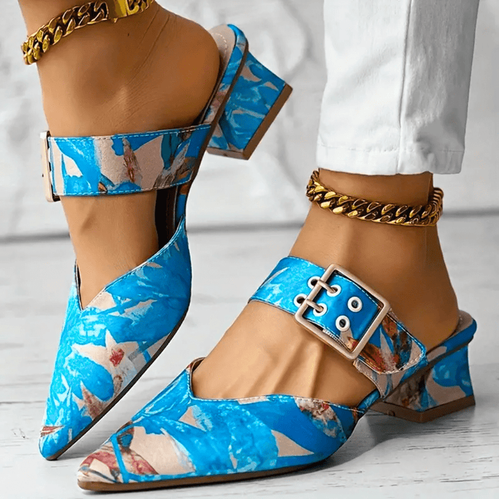 BELLO | Orthopädische Farbakzent-Heels für Damen