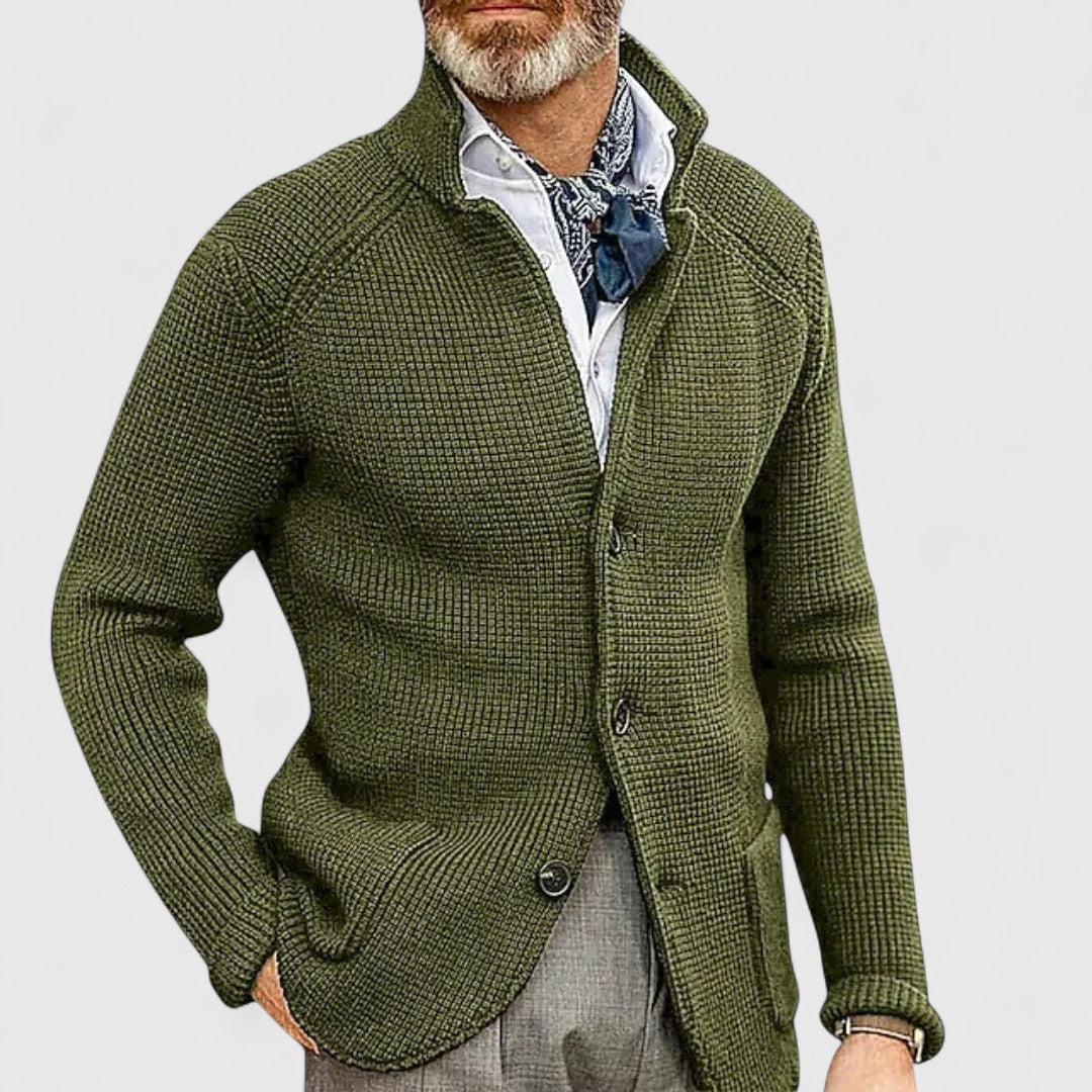 James | Geknöpfte Strickjacke