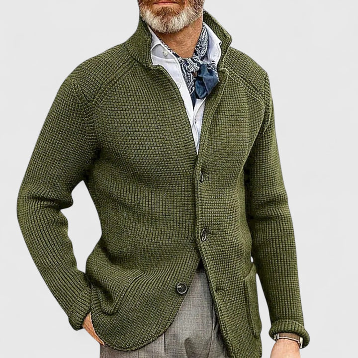 James | Geknöpfte Strickjacke