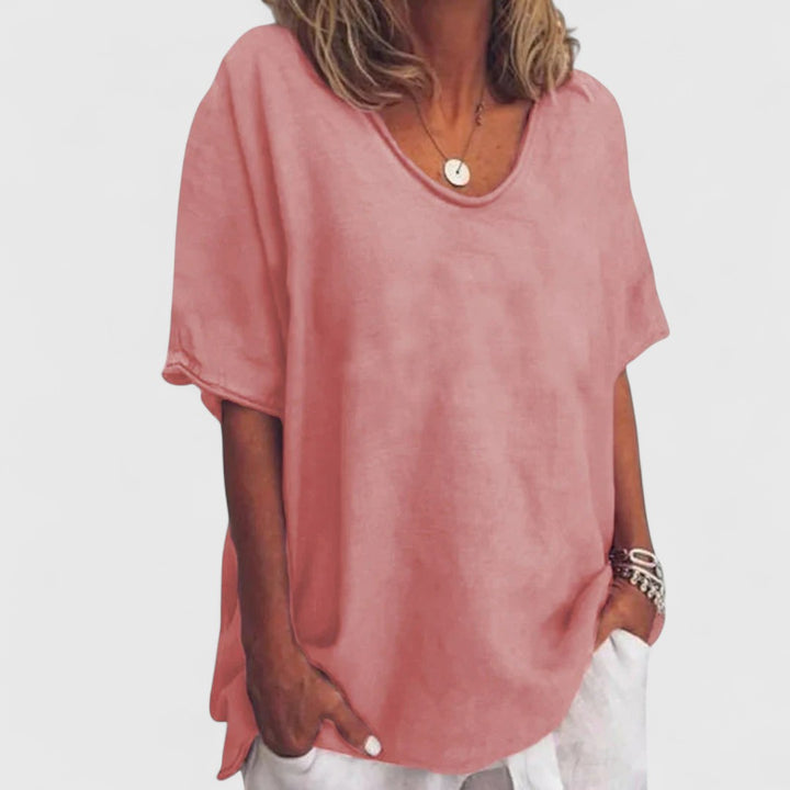 Lena | V-Ausschnitt-Shirt