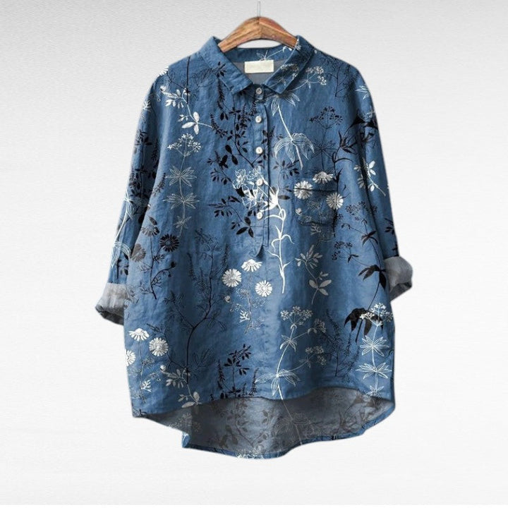 Melania | Leichte Bluse aus Premium-Materialien