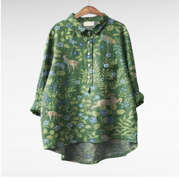 Melania | Leichte Bluse aus Premium-Materialien