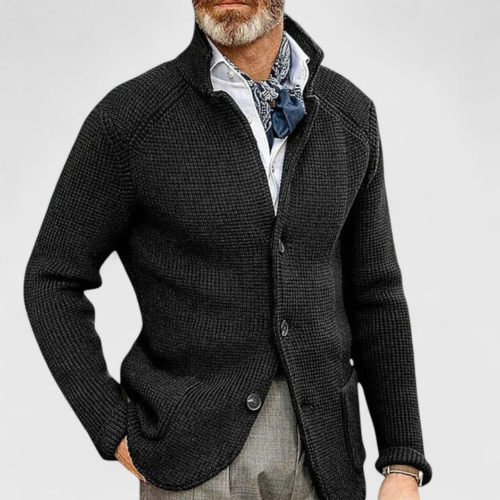 James | Geknöpfte Strickjacke