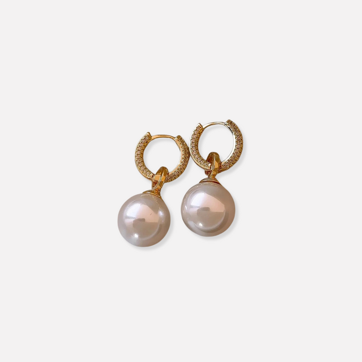 Mila | elegante Perlenohrringe