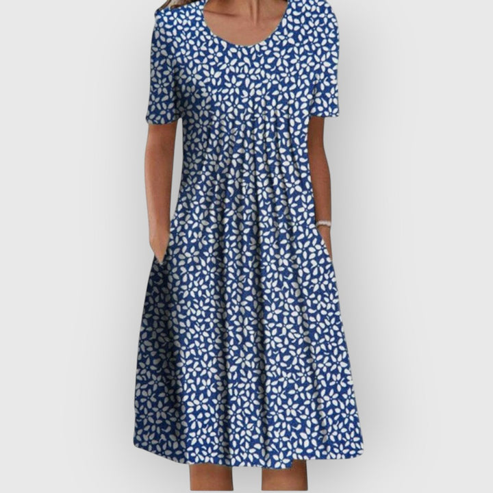 Lucy | Kleid mit Blumenstickerei