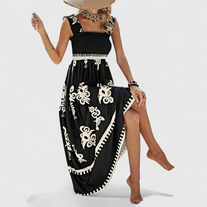 Anne | Langes Boho-Kleid