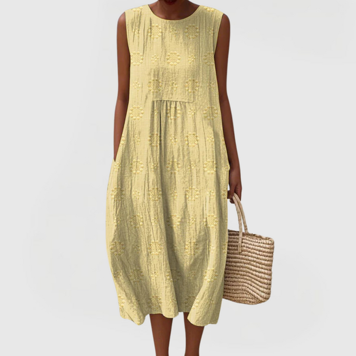 Teresa | Elegantes Kleid mit Taschen