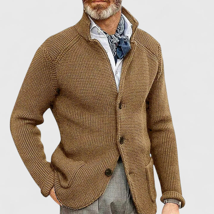 James | Geknöpfte Strickjacke