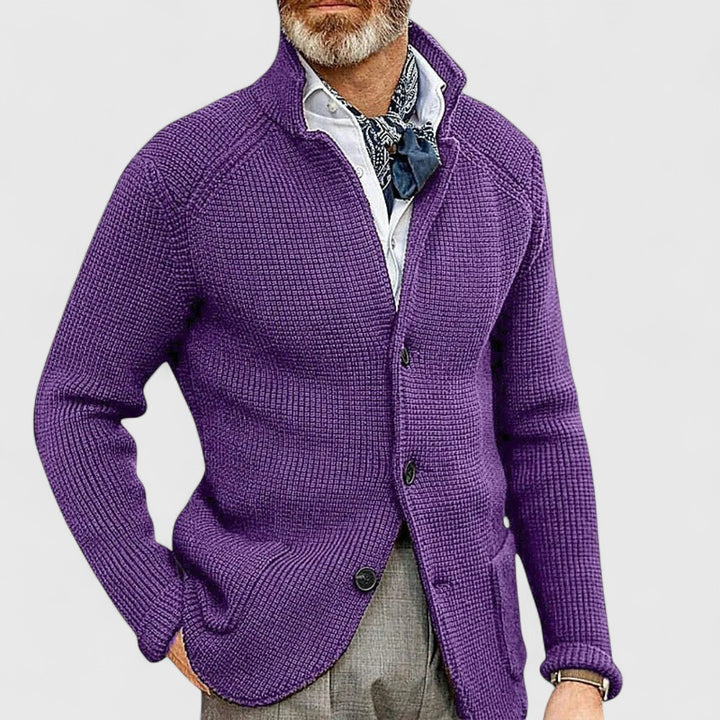 James | Geknöpfte Strickjacke