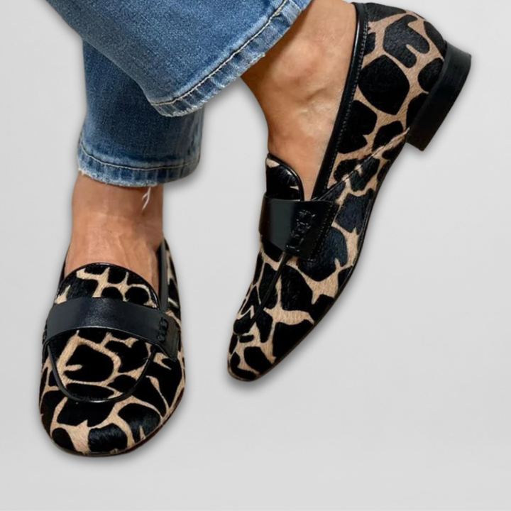 Mabel | Loafer mit Tierdruck