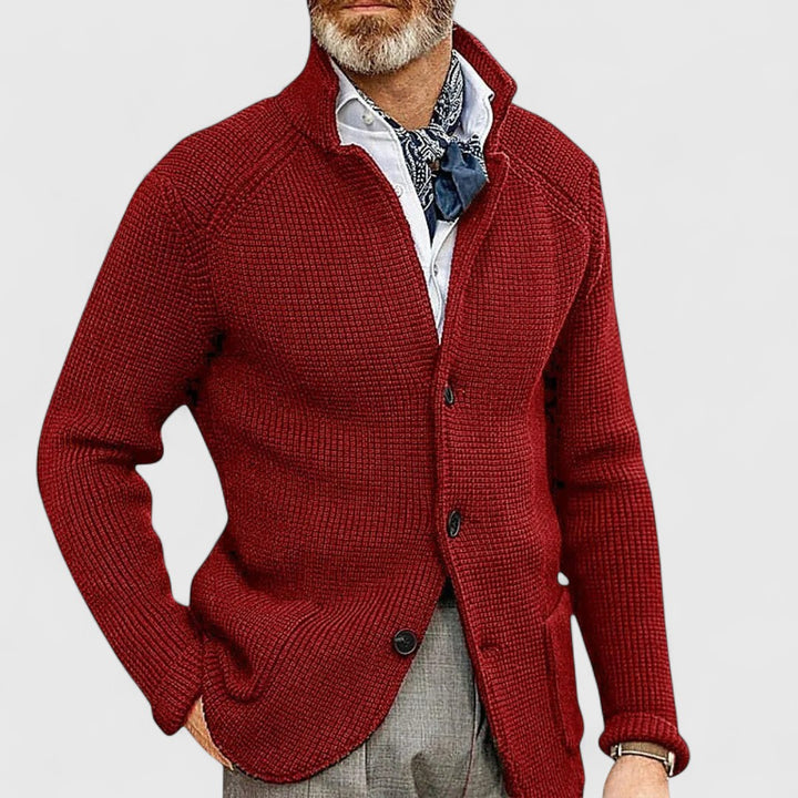 James | Geknöpfte Strickjacke
