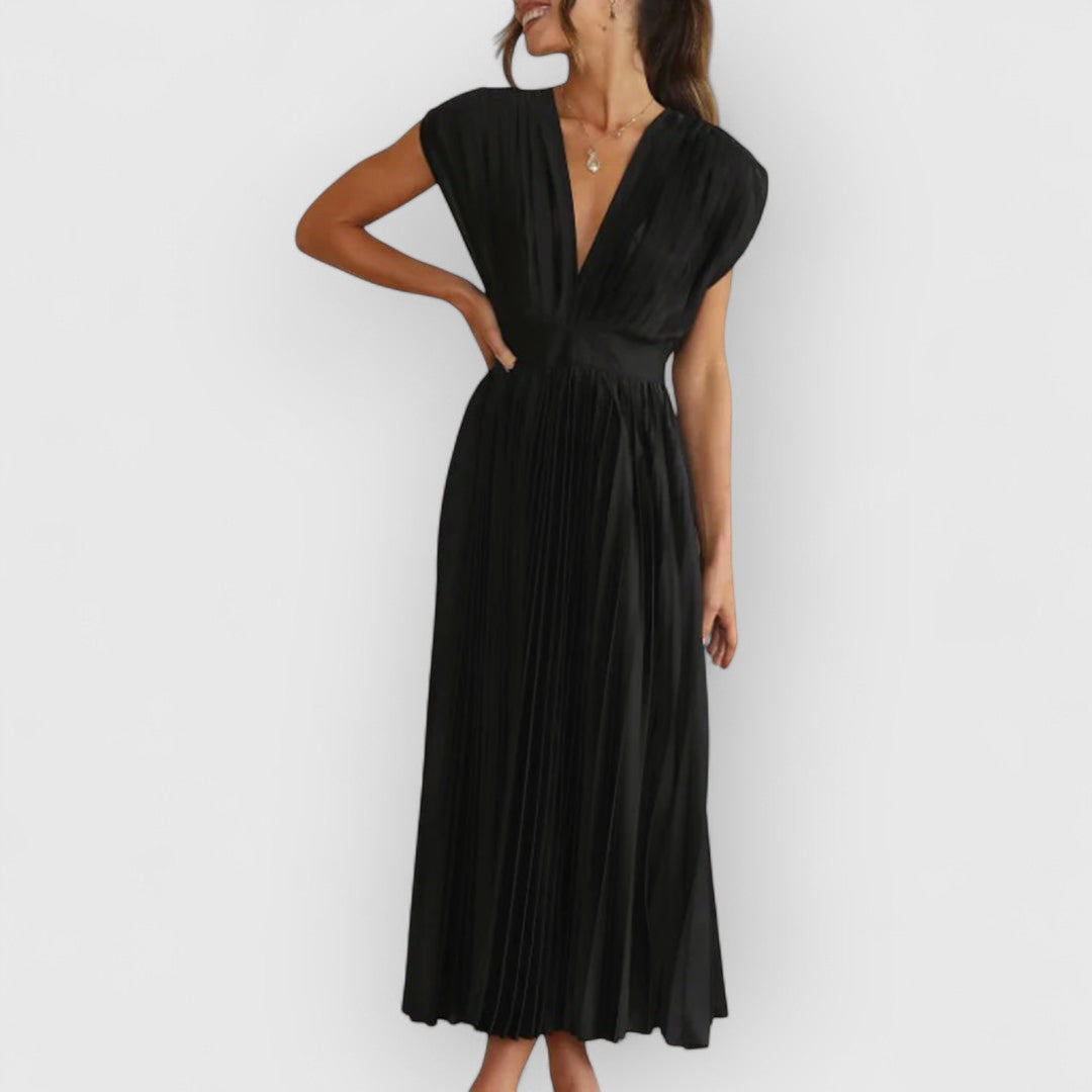 Vivica | Luxuriöses Samt-Maxikleid