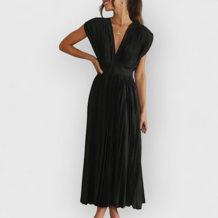 Vivica | Luxuriöses Samt-Maxikleid