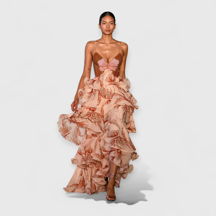 Nahia | Kleid mit Volants