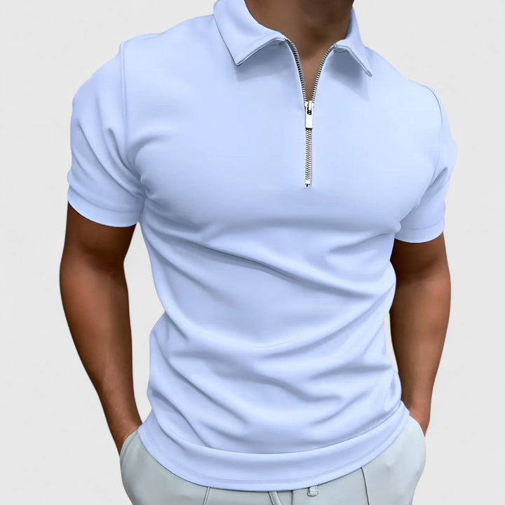 Lucas | Poloshirt mit Reißverschluss