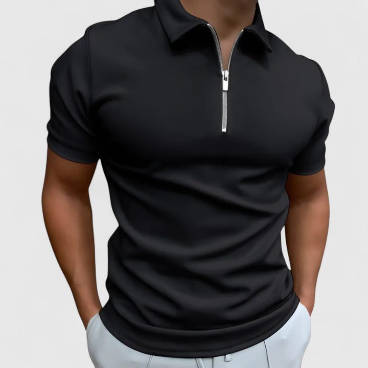 Lucas | Poloshirt mit Reißverschluss