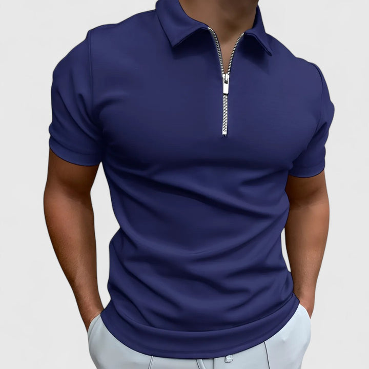 Lucas | Poloshirt mit Reißverschluss