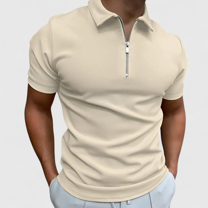 Lucas | Poloshirt mit Reißverschluss