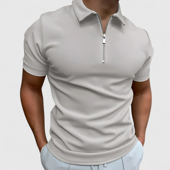 Lucas | Poloshirt mit Reißverschluss