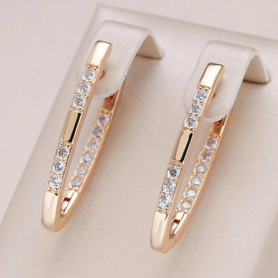 Sylvia | Elegante Ohrringe mit Zirkonia